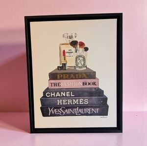 Crystal Luxe- Fashion Wall Art (New)